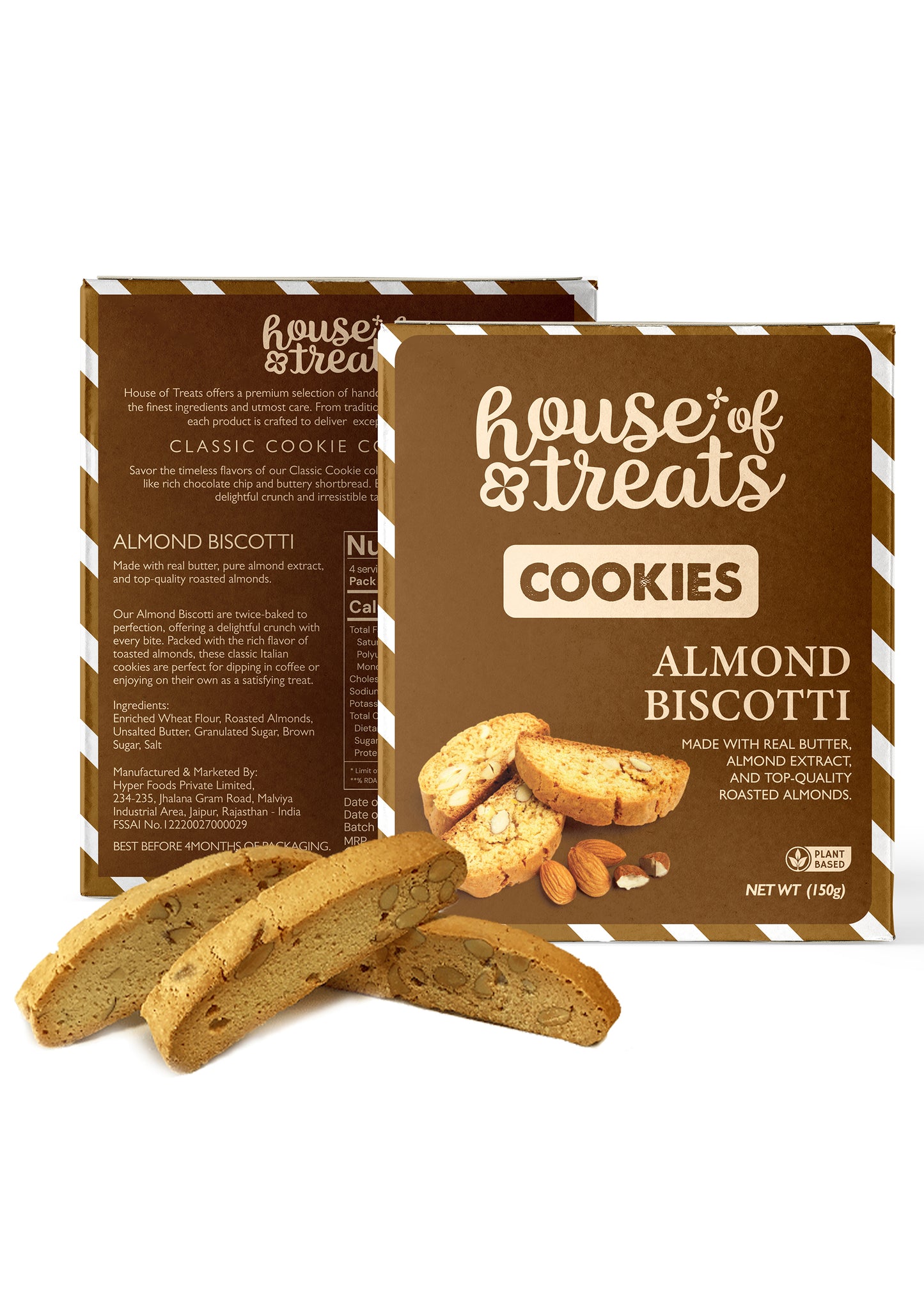 HyperFoods® Almond Biscotti Cookies