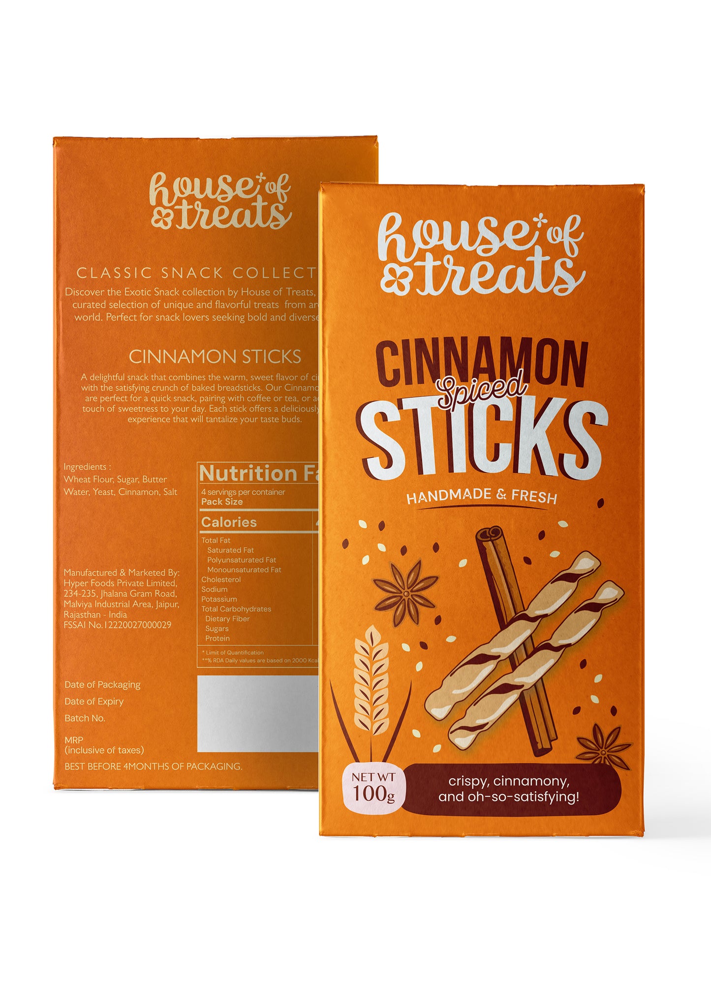 HyperFoods® Cinnamon Sticks Snacks