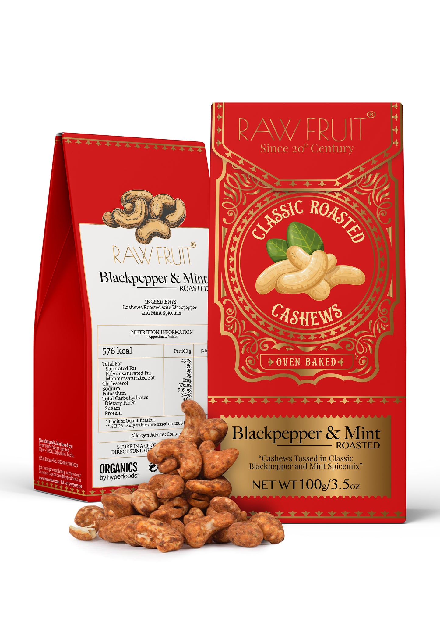 Black Pepper Roasted Cashew Dry Fruit Gift Pack