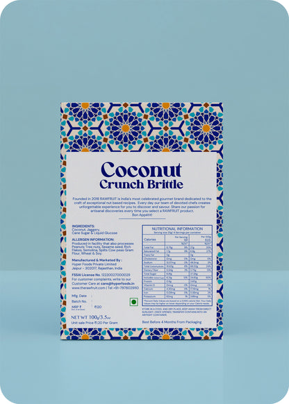 HyperFoods®  Coconut Crunch Brittle Pack of 4