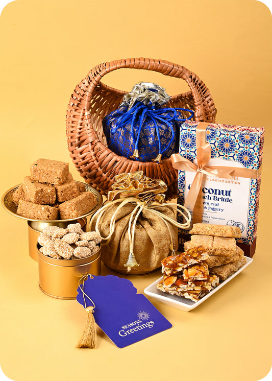 HyperFoods® Lohri Gift Pack Gajak with Brittle