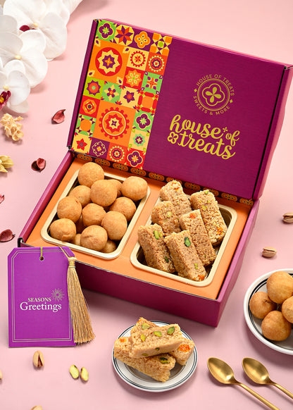 Milk Cake Kachori Sweets Combo Gift Pack