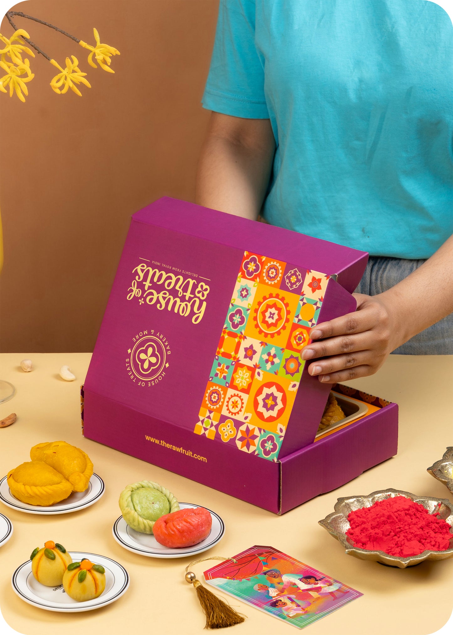 Holi Sweets Gift Box