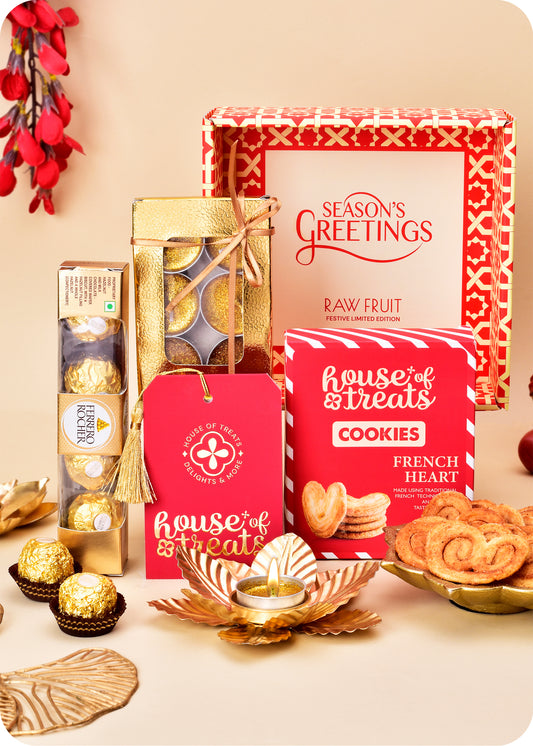 Diwali Hamper: Cookies & Chocolate Gift Pack