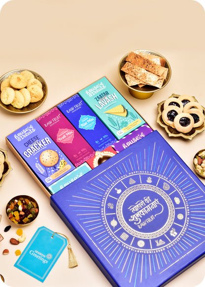 Diwali Hamper: Snacks & Cookies Gift Pack