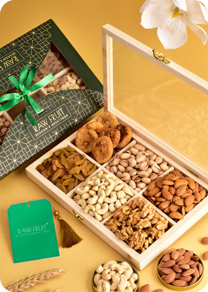 6 Assorted Dry Fruits Gift Box