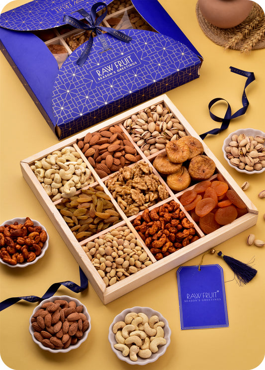 Diwali Medley: 9 Dry Fruits Tray