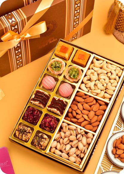 Assorted with Dry Fruits Sweets Box