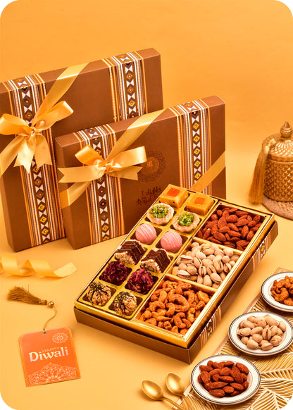 Diwali Sweets Assorted Roasted DryFruit Diwali Gifts Items