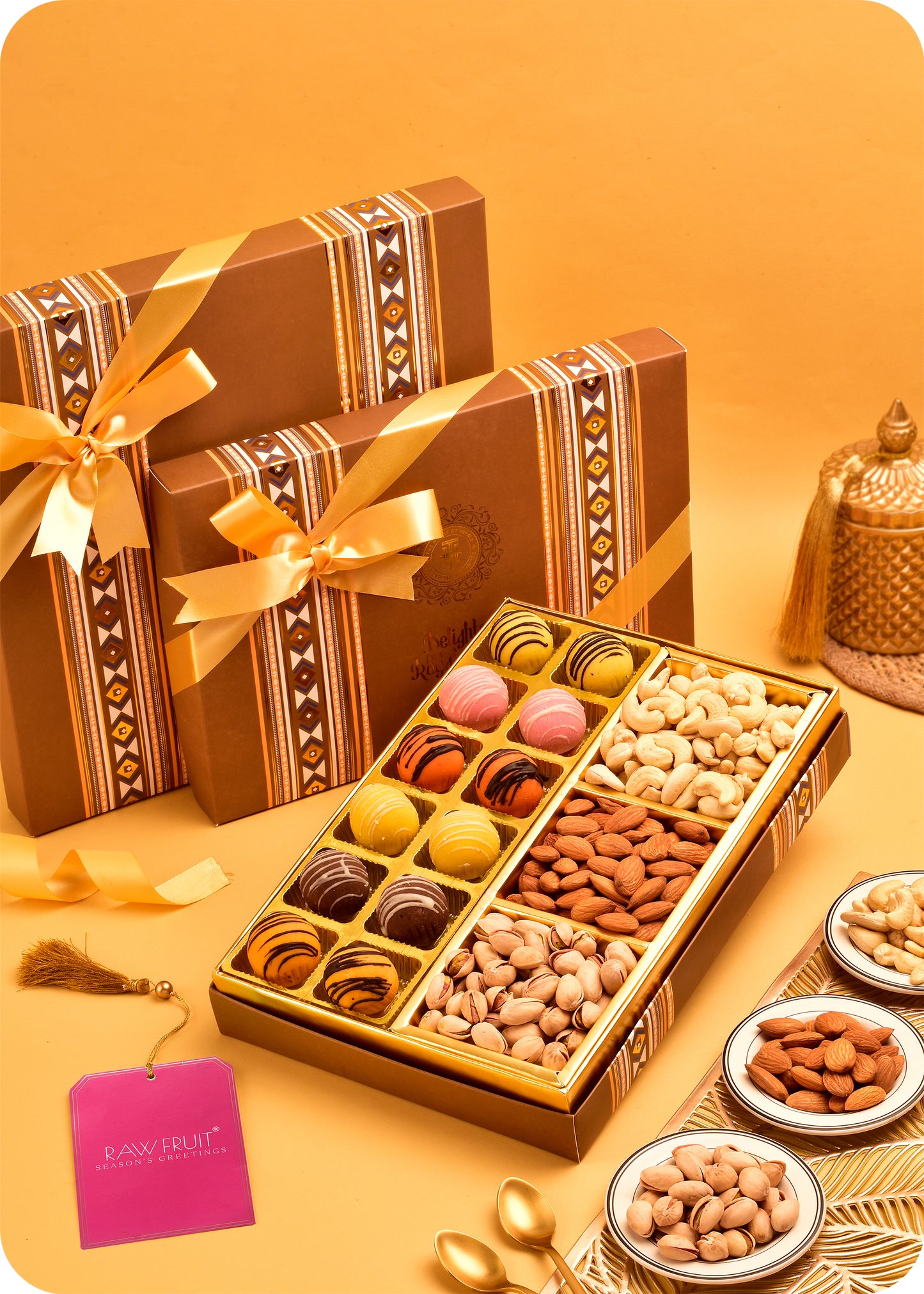 Marzipan with Dry Fruits Sweets Pack