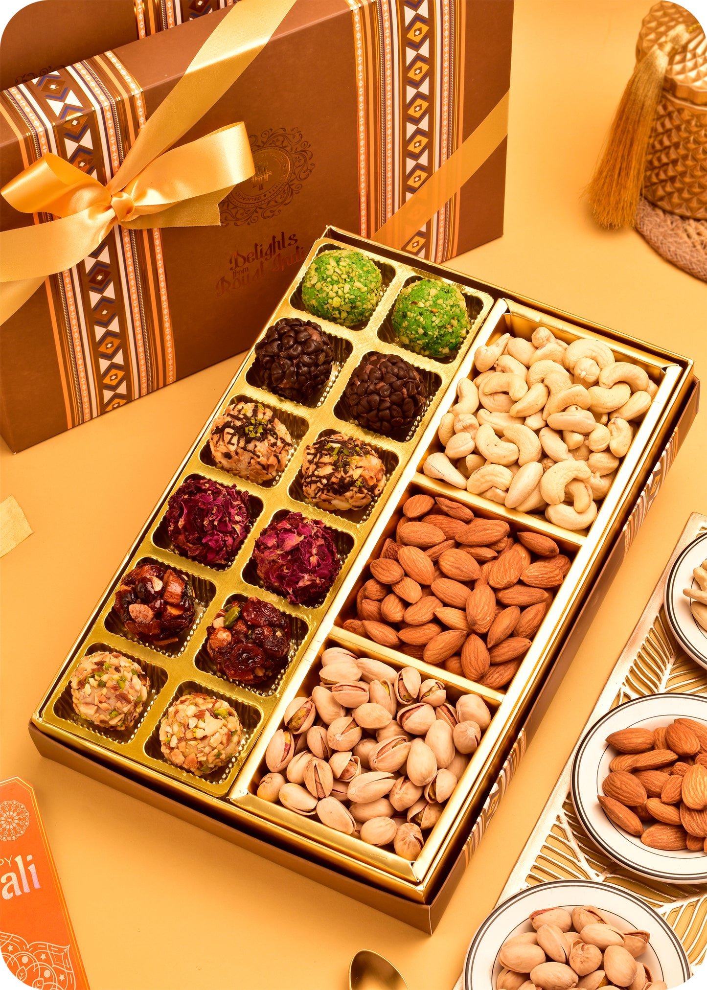 Diwali Sweets Ladoo DryFruits Diwali Gifts Items