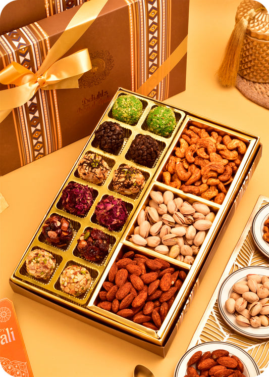 Diwali Sweets Ladoo Roasted DryFruits Diwali Gifts Items