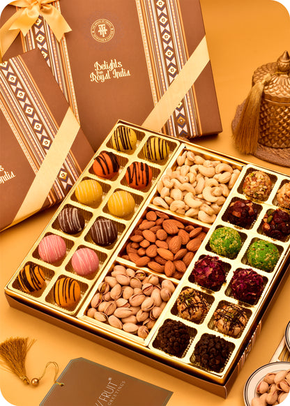 Ladoo Dry Fruits with Marzipan Sweets Pack