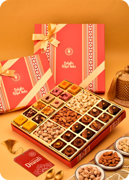 Delightful Gift Hamper : Fusion of Fudge Figs & Dry Fruits