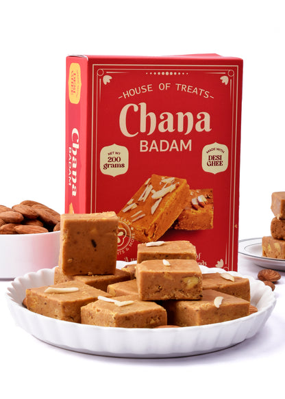 Channa Badam Barfi Sweets Gift Pack