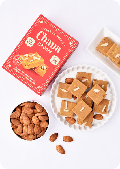 Diwali Sweets: Channa Badam Barfi