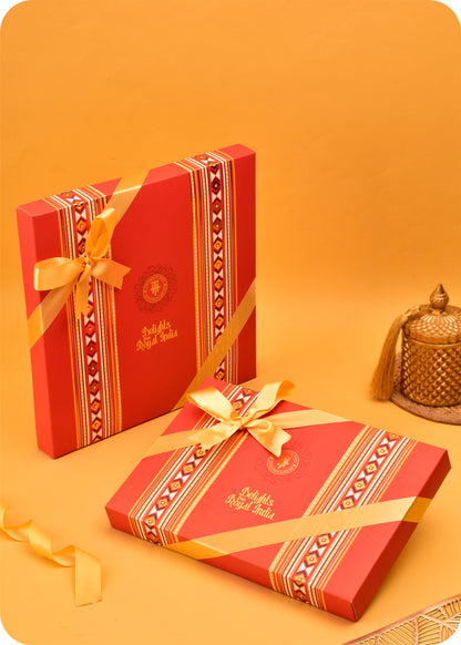 Delightful Gift Box: Fudge, Figs & Roasted Dry Fruits