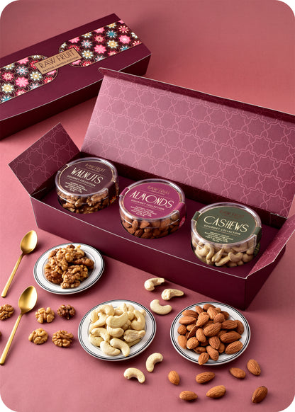 Celebration Gift Pack: Cashew Almonds Walnuts