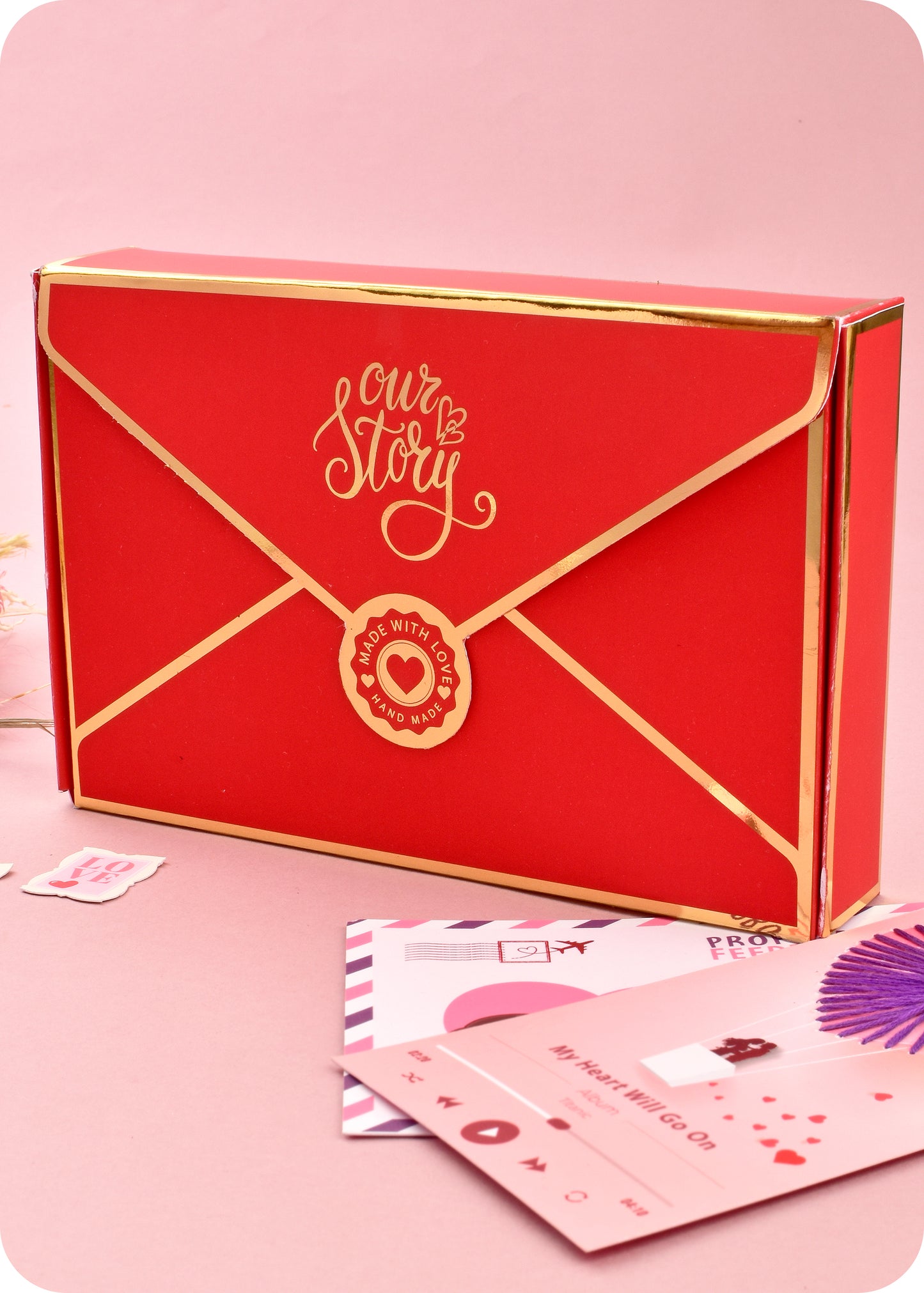 Love Story Unwrapped Valentine's Chocolates & Narratives