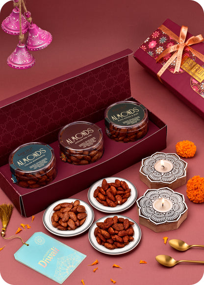 Diwali Trio of Nuts