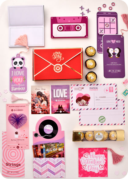 Love Story Unwrapped Valentine's Chocolates & Narratives