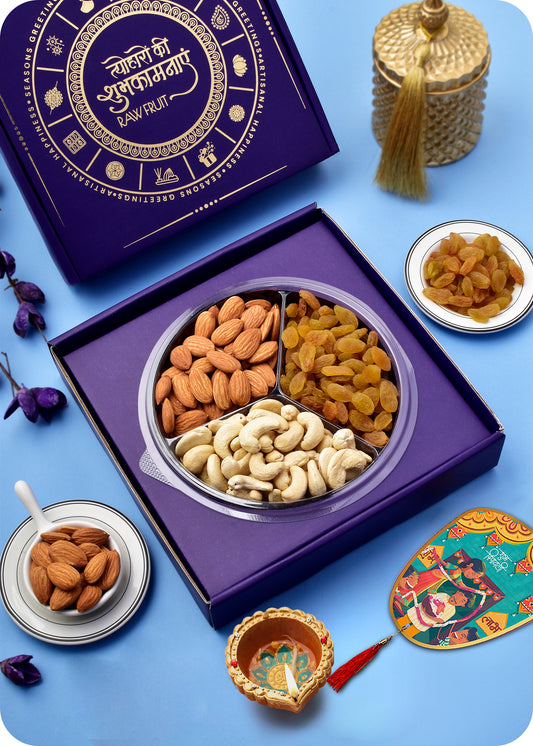 Diwali Gift Box Cashew Almond Raisins