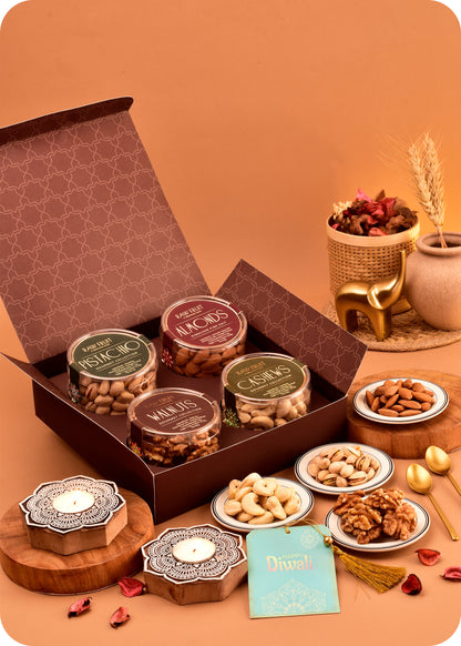 Diwali Nutty Quartet