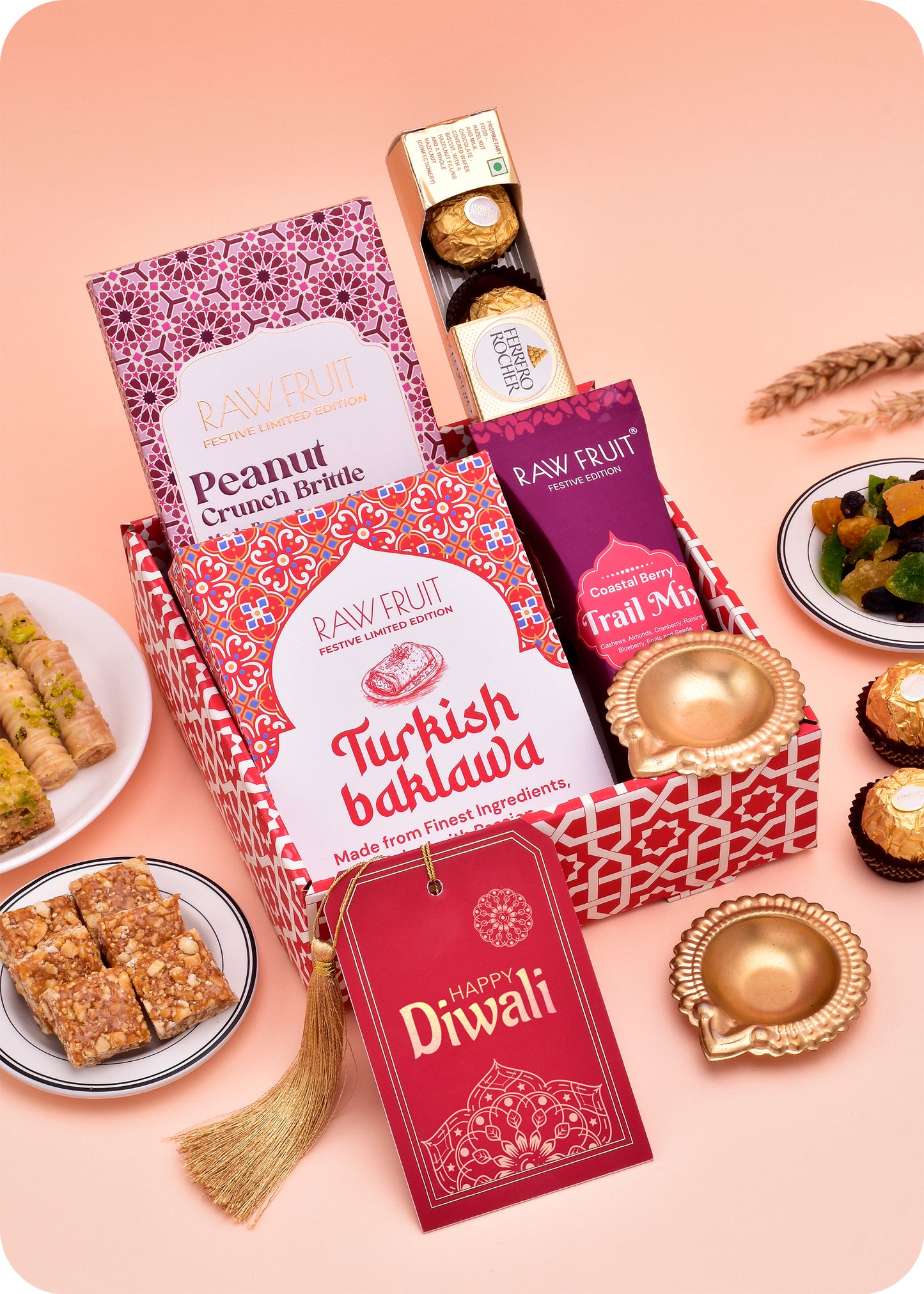 Diwali Treasure: Chocolate, Trail Mix & Sweet