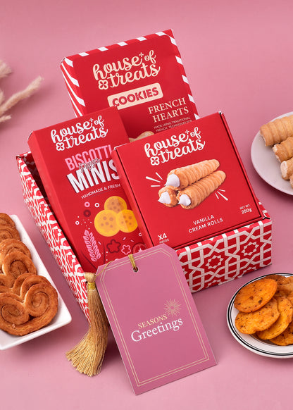 Snacks with Cookies Gift Hamper