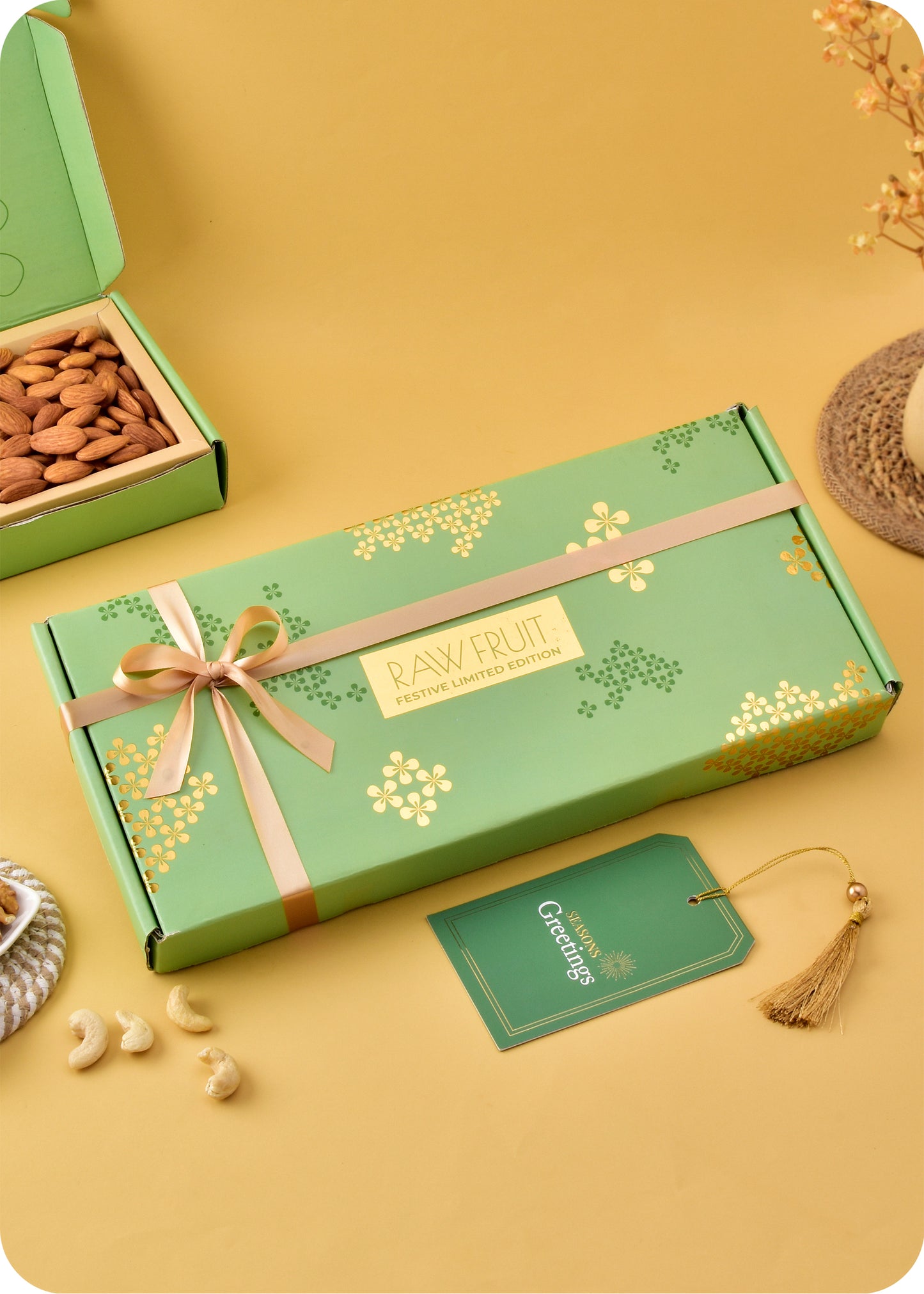 Diwali Dryfruit Box: Cahew, Almond, Walnut