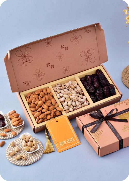 Diwali Dryfruit Box: Almond, Dates, Pistachio