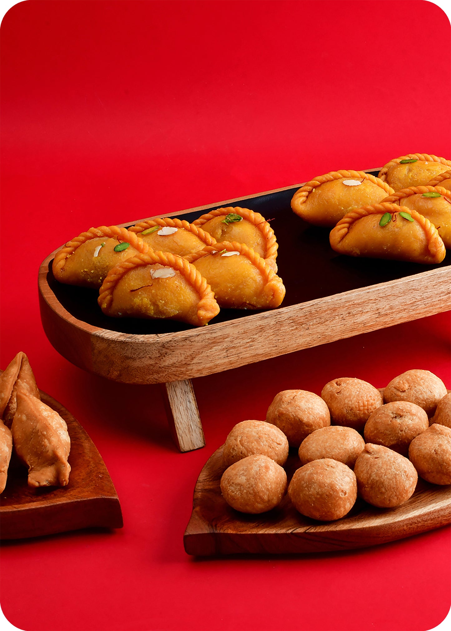 Holi gift pack Shahi Gujiya, Kachori & Samosa