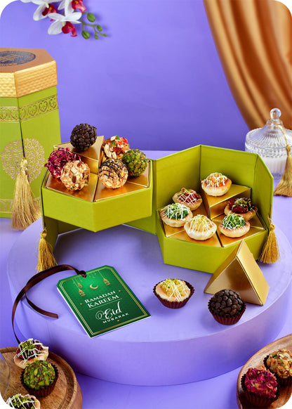 Eid Assorted Sweets Gifts Box pack of 12