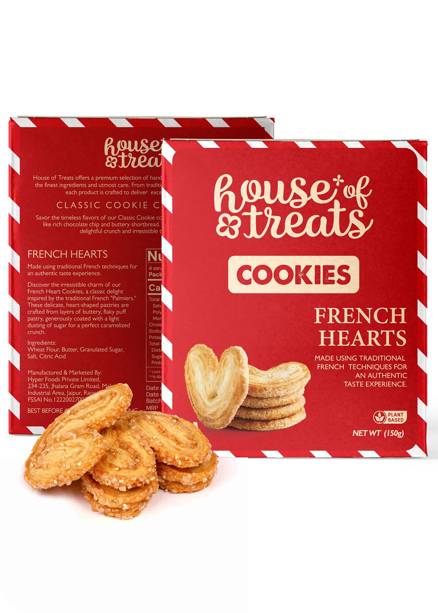 HyperFoods® French Heart Cookies