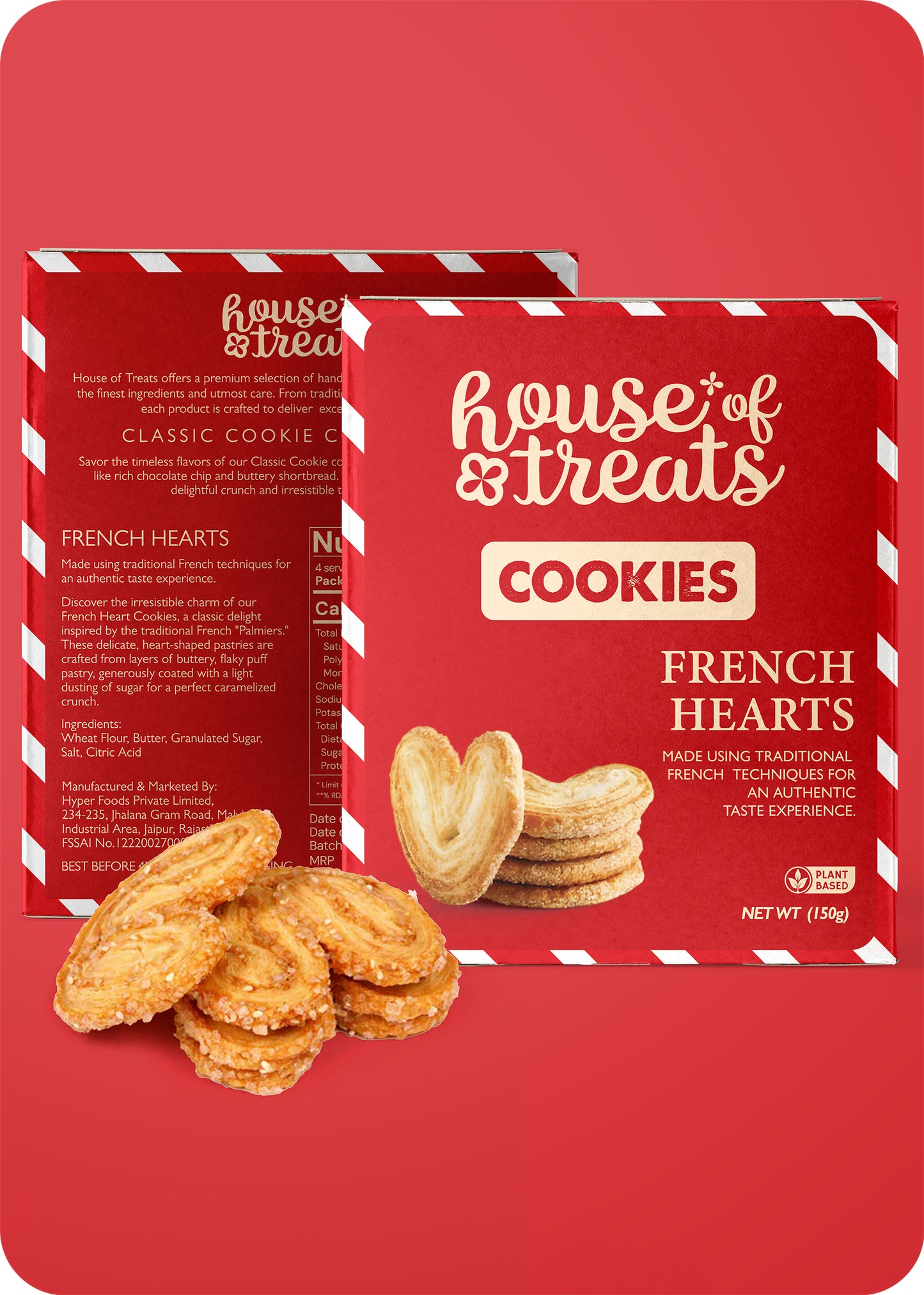 HyperFoods® French Heart Cookies