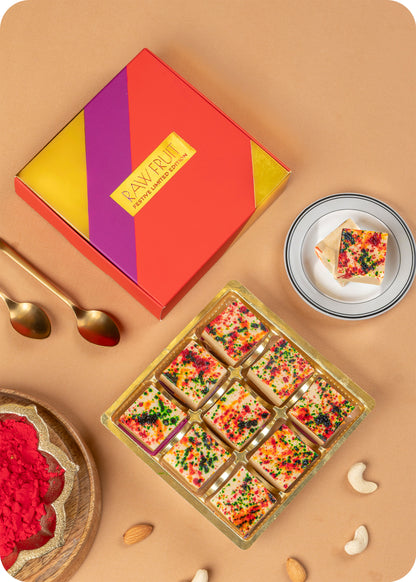 Holi Gift Box: Dry Fruits & Sweets