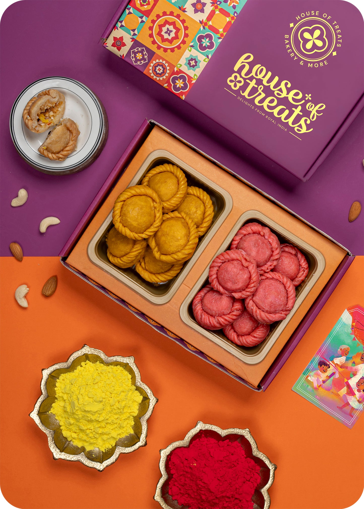 Holi Sweets Gift Box