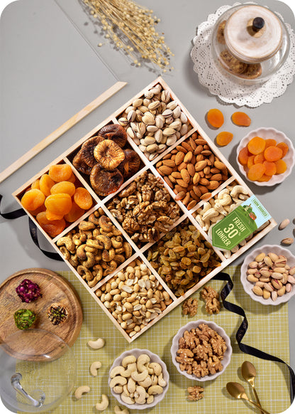 Diwali Medley: 9 Dry Fruits Tray