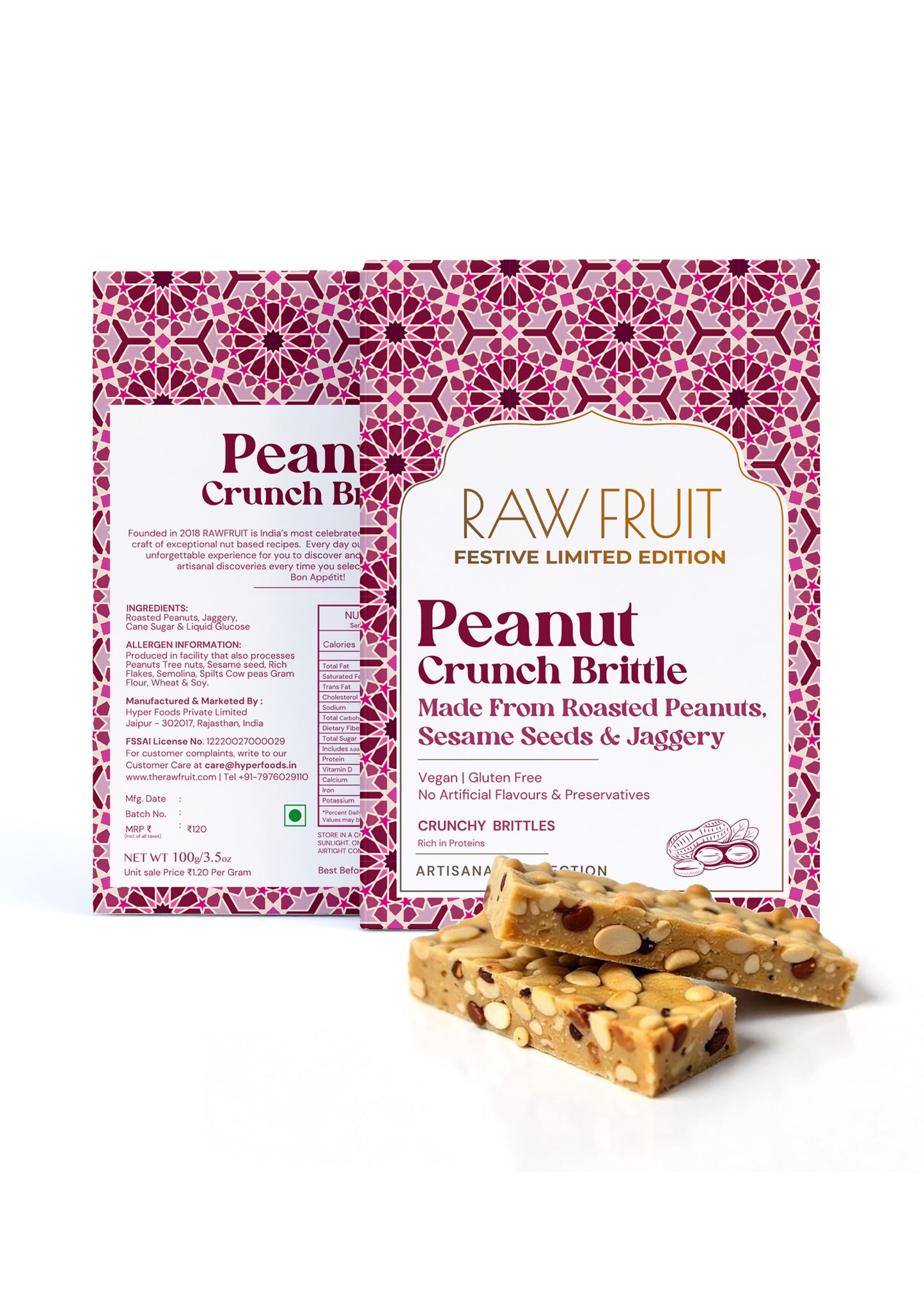 HyperFoods®  Peanut Crunch Brittle