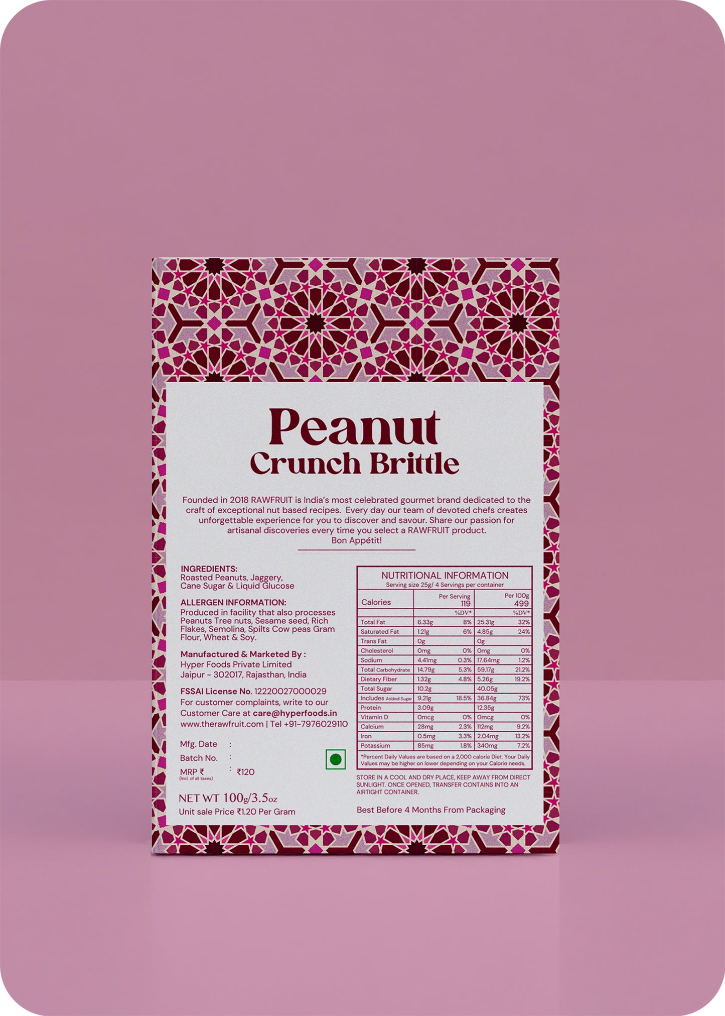 HyperFoods®  Peanut Crunch Brittle