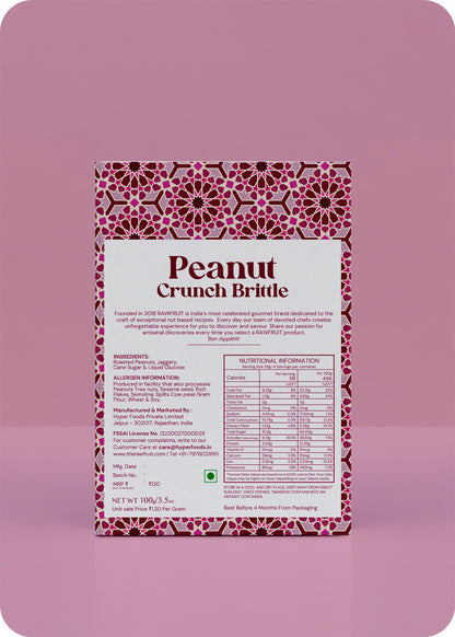 HyperFoods®  Peanut Crunch Brittle