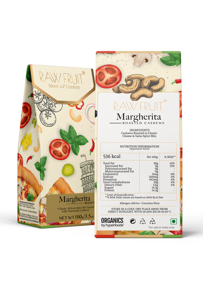 Italian Margherita Roasted Cashew Pack of 2