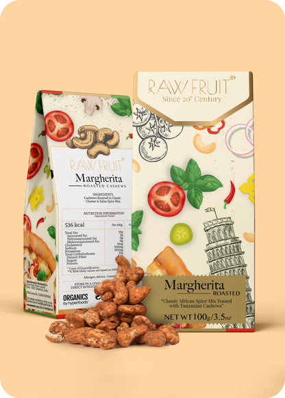 Italian Margherita Roasted Cashew Pack of 2