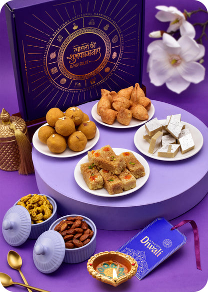 Diwali Sweets Gift & Roasted Dryfruits