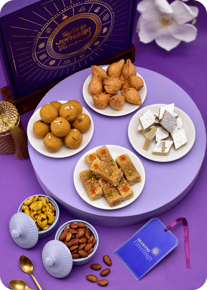 Diwali Sweets Gift & Roasted Dryfruits