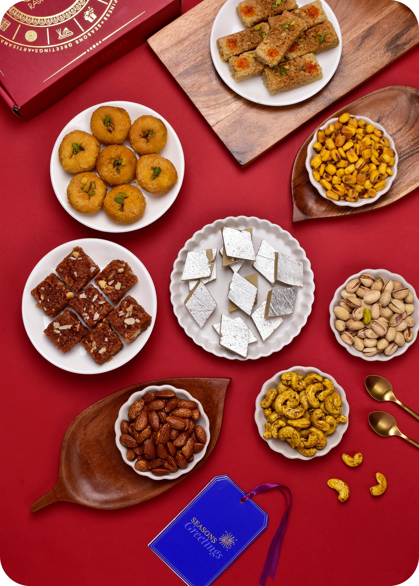 Diwali Sweets Gift Hamper With DryFruits