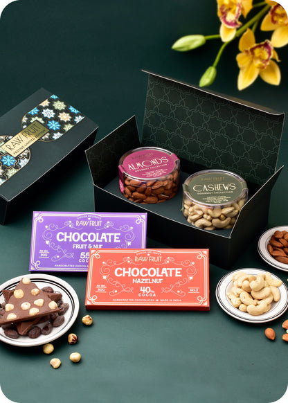 Diwali Gift ChocolateBar With DryFruits