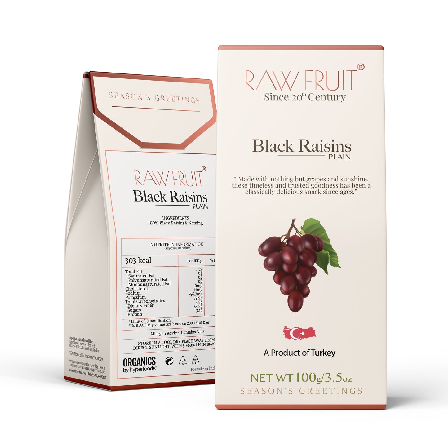 Black Raisins from Turkey