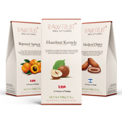 Dry Fruits Combo Pack Hazel Nut, Apricot, & Dates