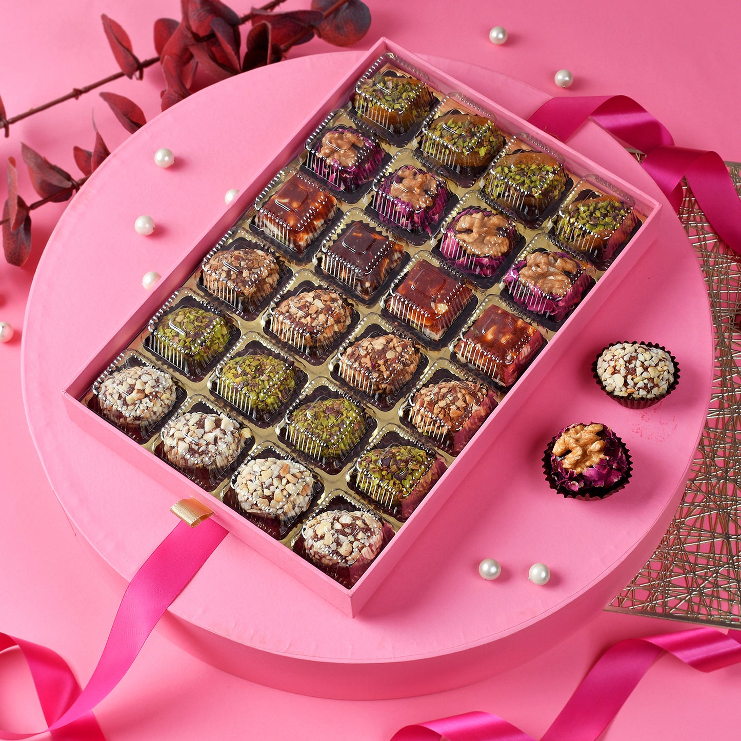 Assorted Delight Sweets- 24 Piece